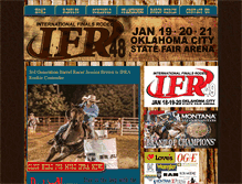 Tablet Screenshot of ipra-rodeo.com
